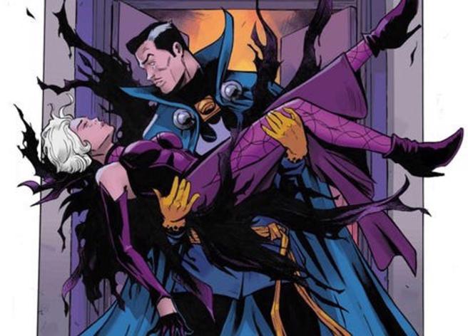 克莉在漫画版中是奇异博士的妻子。(图/翻摄自MARVEL)
