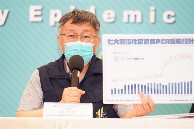 台北市長柯文哲。（台北市政府提供／張立勳台北傳真）