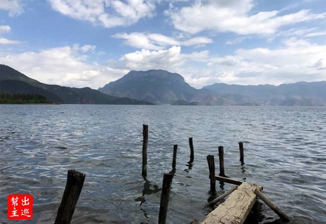 泸沽湖美景。（作者提供）