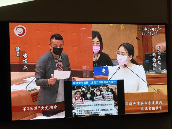 成立五个月看不见成效 议员吁新北青年局要加把劲。（叶德正摄）