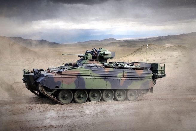 莱茵金属公司的貂鼠式步兵战车。(图/Rheinmetall)