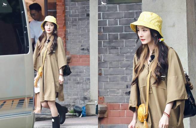 楊冪造型多變，都能輕鬆駕馭。(圖／取自微博)