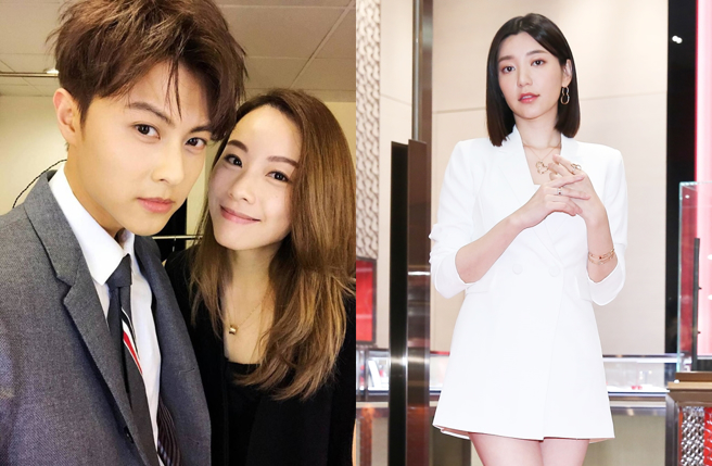 港媒报导郭雪芙似乎是王子和邓丽欣分手原因。（图／取自《on.cc东网》；中时资料照片）