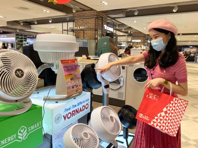 民眾宅家趋势又上升，百货观察居家生活类的大小家电，在上周母亲节檔期业绩成长多。（SOGO提供）