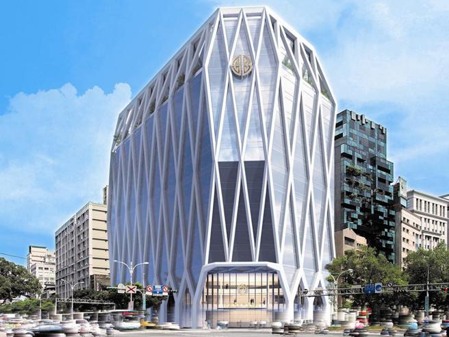 （上海商银与集保公司协力强化防治洗钱及打击资恐。图为上海商银兴建中的新总部大楼意象图。图／上海商银提供）