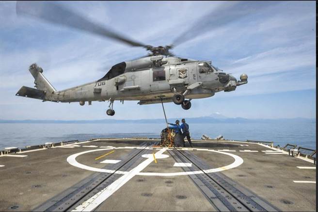 美国海鹰直升机。取自美国海军官网