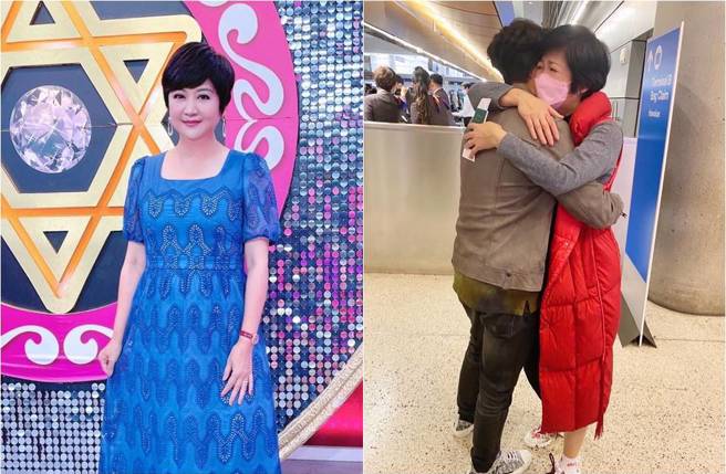 崔佩儀不捨和兒子分別，直接在機場大哭。（圖／取材自崔佩儀臉書）