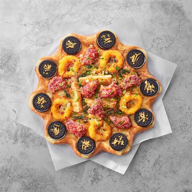 必胜客「台味第一讚盐酥鸡比萨」单点优惠价399元。（必胜客提供）