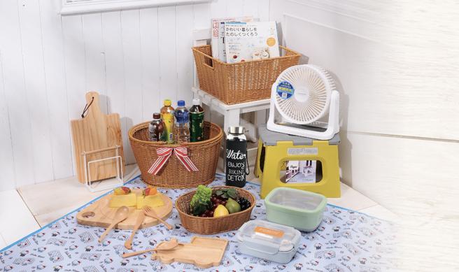 Global Mall于6月1日前推出「夏日狂想曲」活动，主打低接触消费回馈会员，线上下推出三大回馈之余，更推出居家野餐趣相关优惠。（Global Mall提供）
