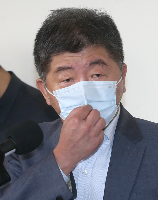 中央流行疫情指挥中心指挥官、卫福部长陈时中。（资料照）