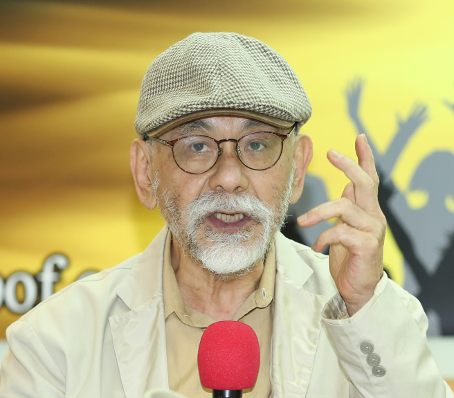 前綠委林濁水（圖）直言，前副總統陳建仁曾建議政府與病毒共存，卻沒建議要做好必要準備的舉動「很怪」。