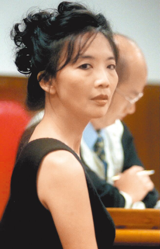 秦慧珠控告「JOJO林」涉嫌詐騙8000萬，北檢認罪嫌不足不起訴。圖為JOJO林當年被台塑少東王文洋控告涉嫌偽造文書出庭應訊。（本報資料照片）