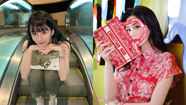 最美星二代沈月擁有神似媽媽邱淑貞的外貌，近來成為時尚界的新寵兒，如今被傳出即將在韓國出道，她也迅速否認傳聞。(圖/沈月 IG)