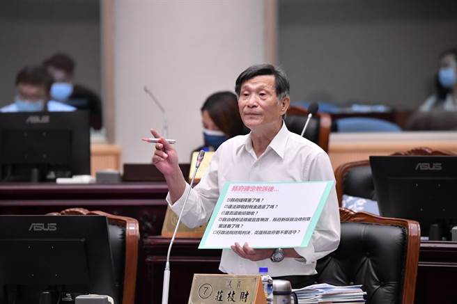 因骑楼管理较复杂，议员庄枝财建议参考高雄市订定自治条例。（资料照片）