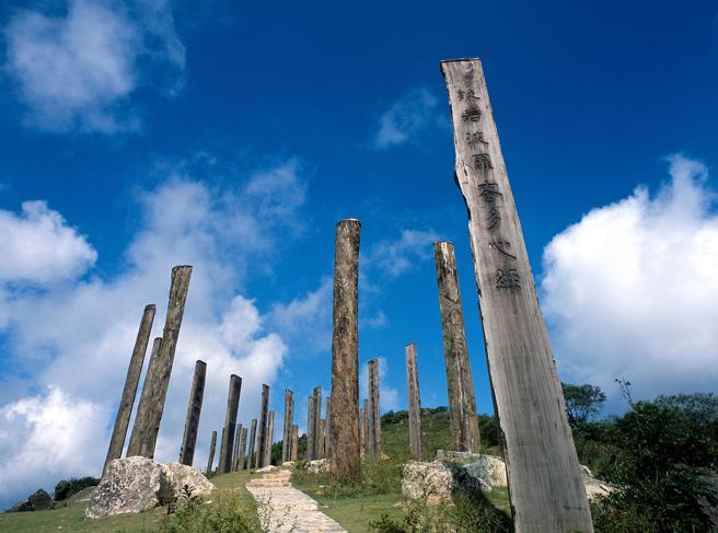 心经简林是疗癒身心灵性的好去处。（香港旅游发展局提供）