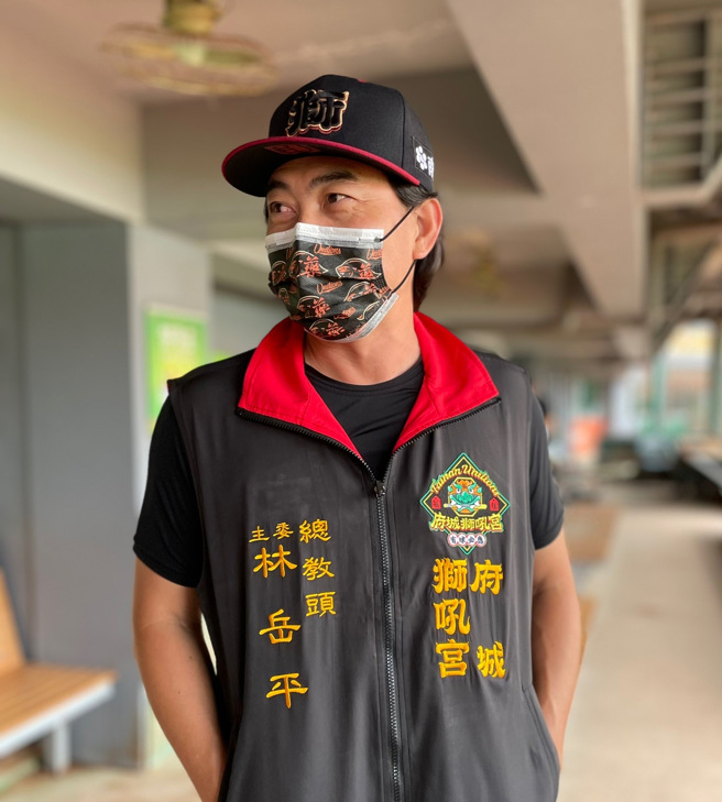 统一狮总教练林岳平。（毛琬婷摄）