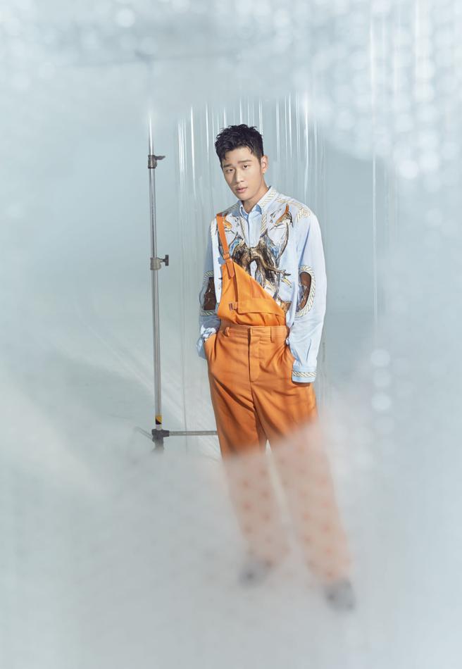 周兴哲小巨蛋受疫情影响延期，持续努力健身备战。（星空飞腾提供）