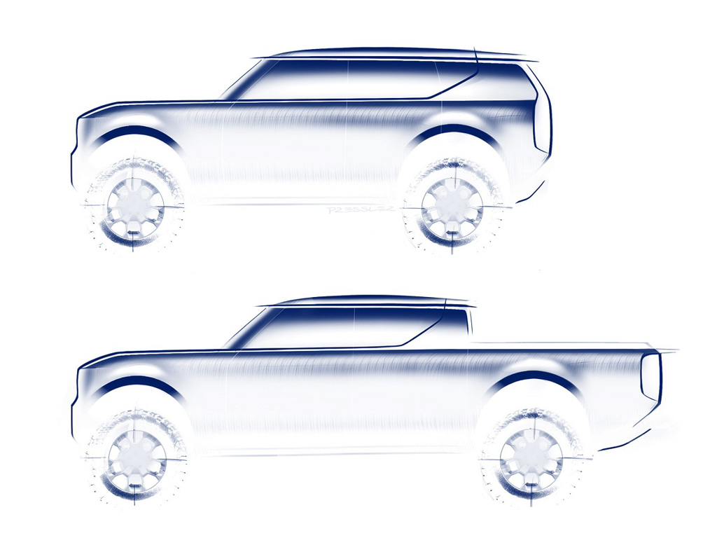 Volkswagen集團將在美國推出純電動皮卡和粗曠強悍的SUV，並將推出全新電動越野車品牌(圖/Carstuff) 