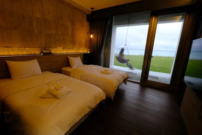 天氣好的話，早起就能在戶外搖椅迎接日出。(圖/行遍天下提供)