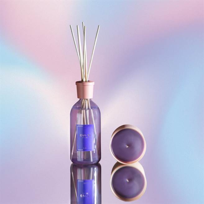 CULTI MILANO日初櫻花ALBA經典系列擴香、香氛蠟燭。（10／10 APOTHECARY提供）