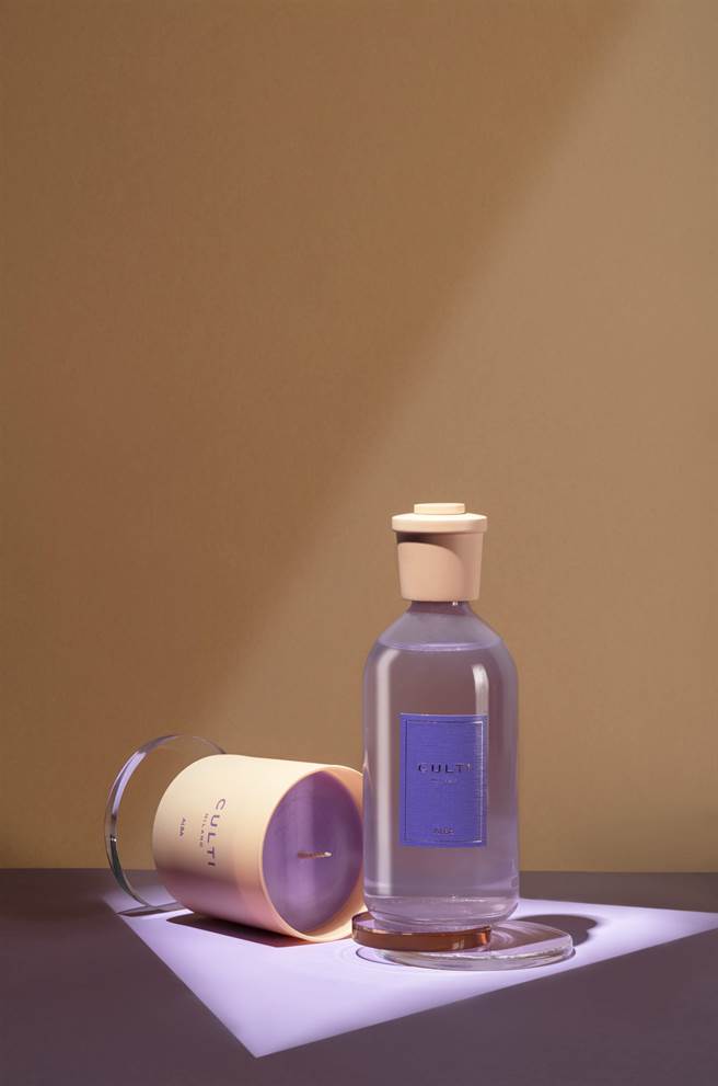 CULTI MILANO日初櫻花ALBA經典系列擴香、香氛蠟燭。（10／10 APOTHECARY提供）