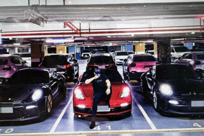 抓到了！台南超跑男吸金數億落跑，藏匿台北知名飯店遭逮。（摘自劉男臉書／洪榮志台南傳真）