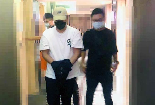 劉姓男子落跑後躲藏在台北市的星級飯店，被警方循線逮獲。（讀者提供／洪榮志台南傳真）