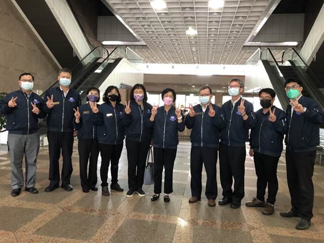 內政部13日召開彰化縣政府改制直轄市計畫內政部審查小組會議，彰化縣長王惠美帶領縣府團隊北上列席簡報。（彰化縣政府提供／吳敏菁彰化傳真）