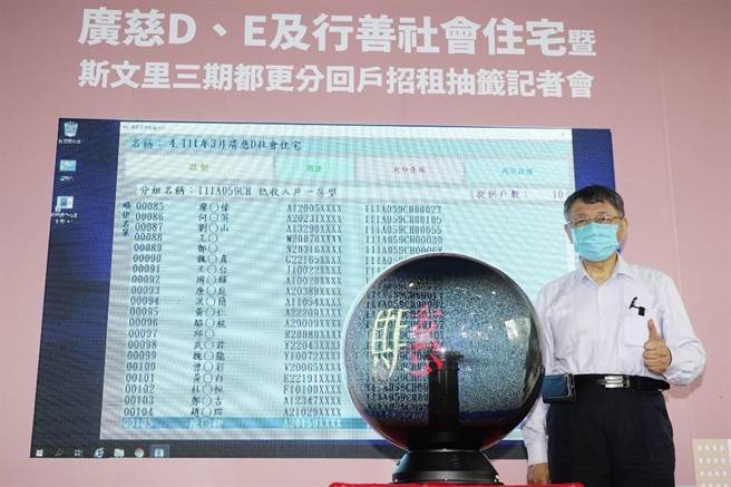 台北市長柯文哲。（北市府提供）