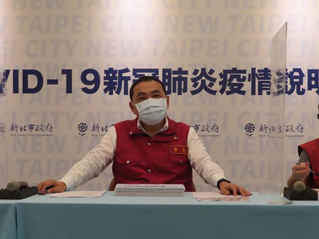 快篩陽視同確診中央說有偽陽性 侯友宜：快篩試劑不會挑人。（葉德正攝）