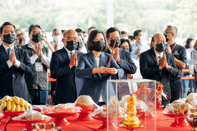 2023世界客家博览会世界馆开工典礼。(图/郑宝清提供)