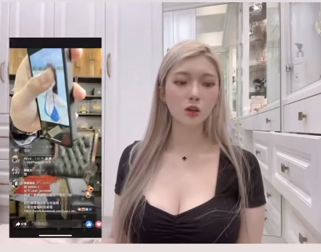 谢薇安对于照片被盗用相当火大，还拍影片痛骂连千毅。(图/ 摘自谢薇安IG)