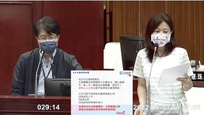 台北市议会下午进行工务部门质询。