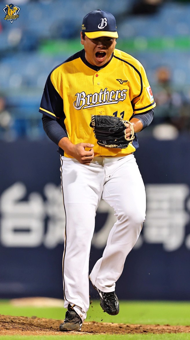 中信兄弟廖乙忠。（中信兄弟提供）