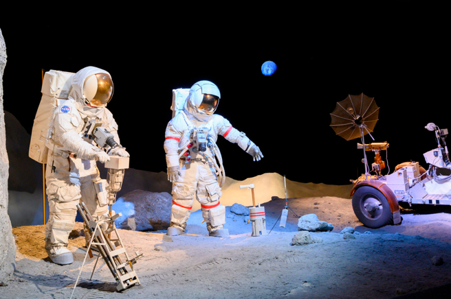 此次實驗使用的月球土壤，部分來自1969年的阿波羅11號、12號任務，以及1972年的阿波羅17號任務。（示意圖／達志影像）