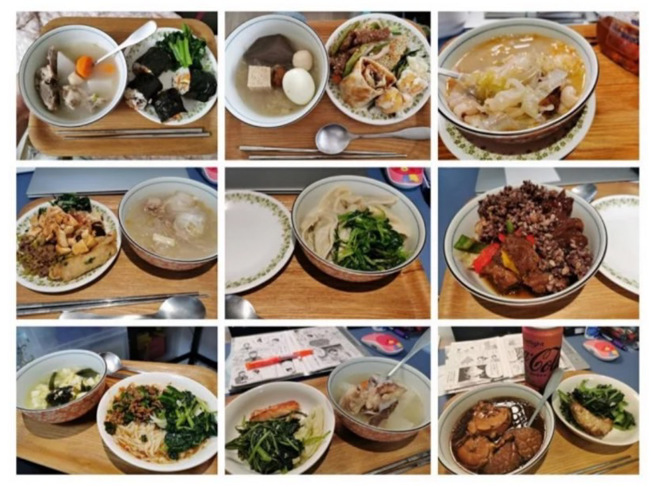 确诊居家照护，家人帮忙准备三餐。（图／翻摄自Dcard）