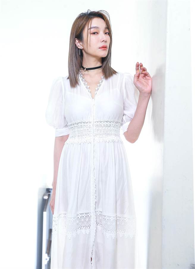 蔡淑臻刚从模特儿转战演员，对自己相当没信心。（粘耿豪摄）