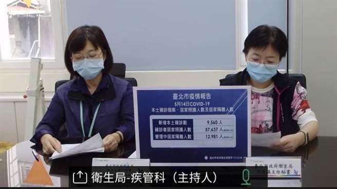 北市木柵機廠車來速防疫急門診PCR昨篩檢672人，檢驗結果陽性657人，陽性率97.8％。（摘自北市衛生局記者會）