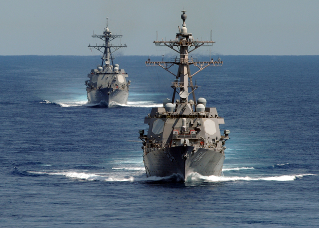 美国会拟让海军每年能採购达3艘勃克级Flight III。（示意图／DVIDS）