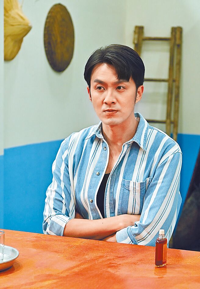 張雁名昨快篩陽性。（台視提供）