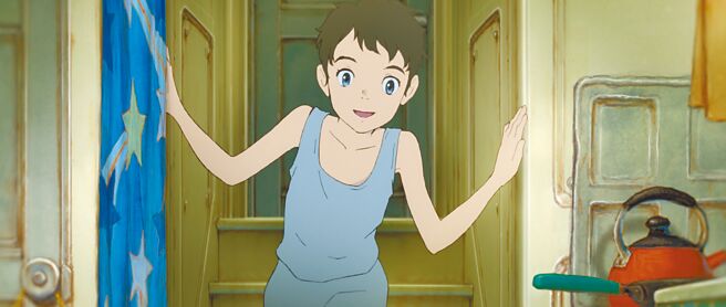 木村心美为《渔港的肉子》中10岁小女孩「喜久子」配音。（传影提供）