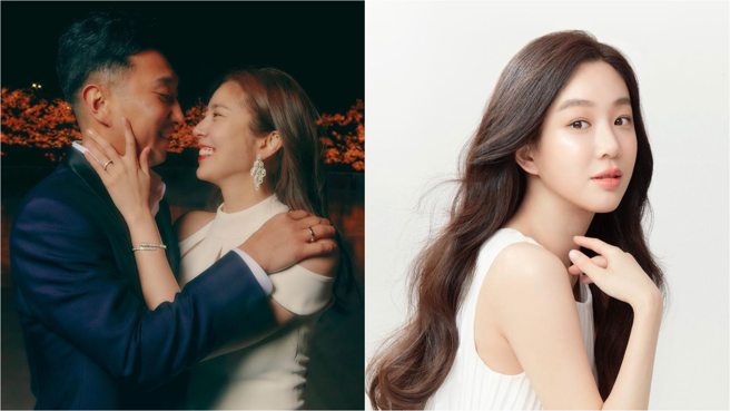 郑丽媛与孔晓振双双缺席孙淡妃的婚礼引发外界猜测。（图／IG@xodambi、yoanaloves ）