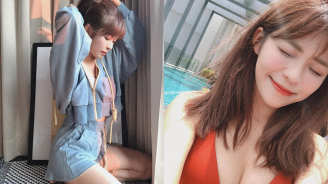 林萱瑜出演台8后人气上涨，如今已是IG享有34万追踪的女艺人。(图/林萱瑜 IG)