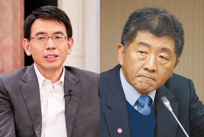 資深媒體人劉寶傑(左)、衛福部長陳時中(右)。(圖/合成圖，本報資料照)