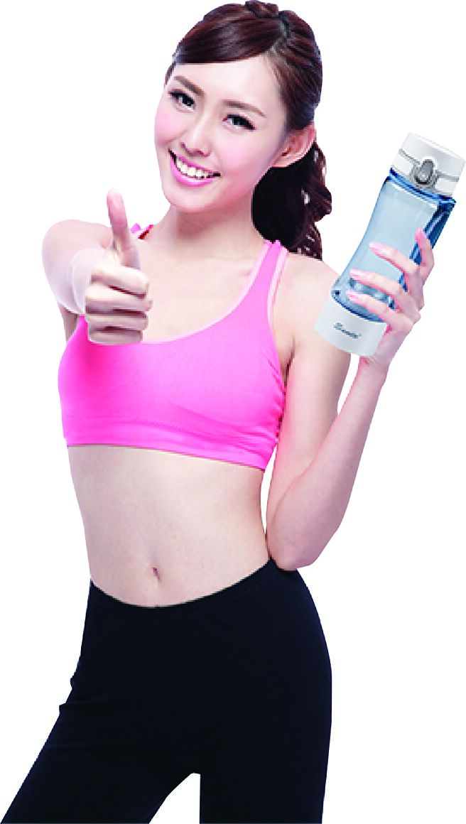 SOYOSHI高机能水素水杯。图／升湛股份有限公司提供