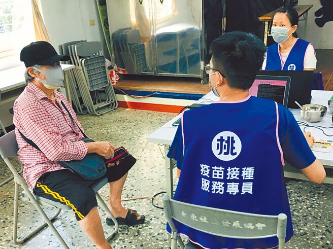 疫情升温，桃园安心即时上工计画多数职缺与防疫工作相关。（桃园市政府就业职训服务处提供／陈梦茹桃园传真）