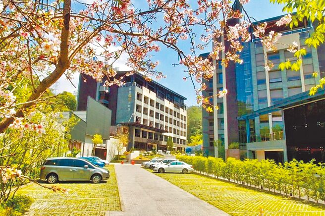 馥丽温泉大饭店外观。 （馥丽温泉大饭店提供）