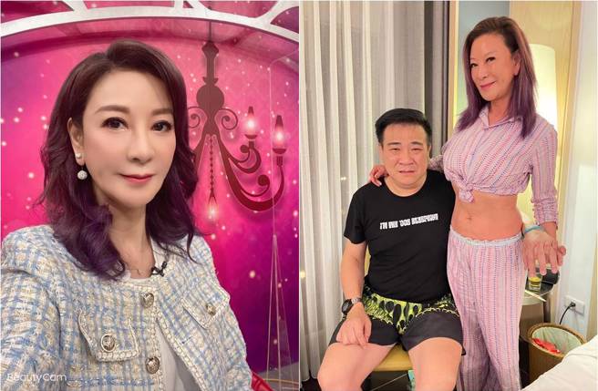 杨绣惠和白云因一张搂腰照，让两人的绯闻在网上瞬间炸锅。（图／取材自杨绣惠脸书）