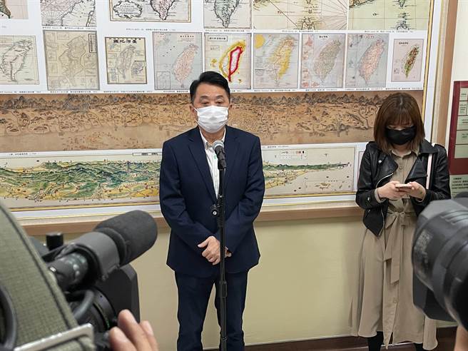 国民党立委鲁明哲今在立院受访。（张薷摄）