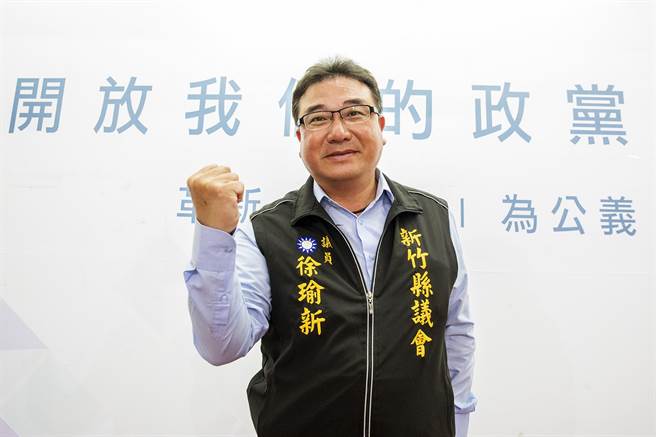 关西镇5月底选举人口余数应不会被竹北市超越，现任县议员徐瑜新将能获国民党提名。（罗浚滨摄）